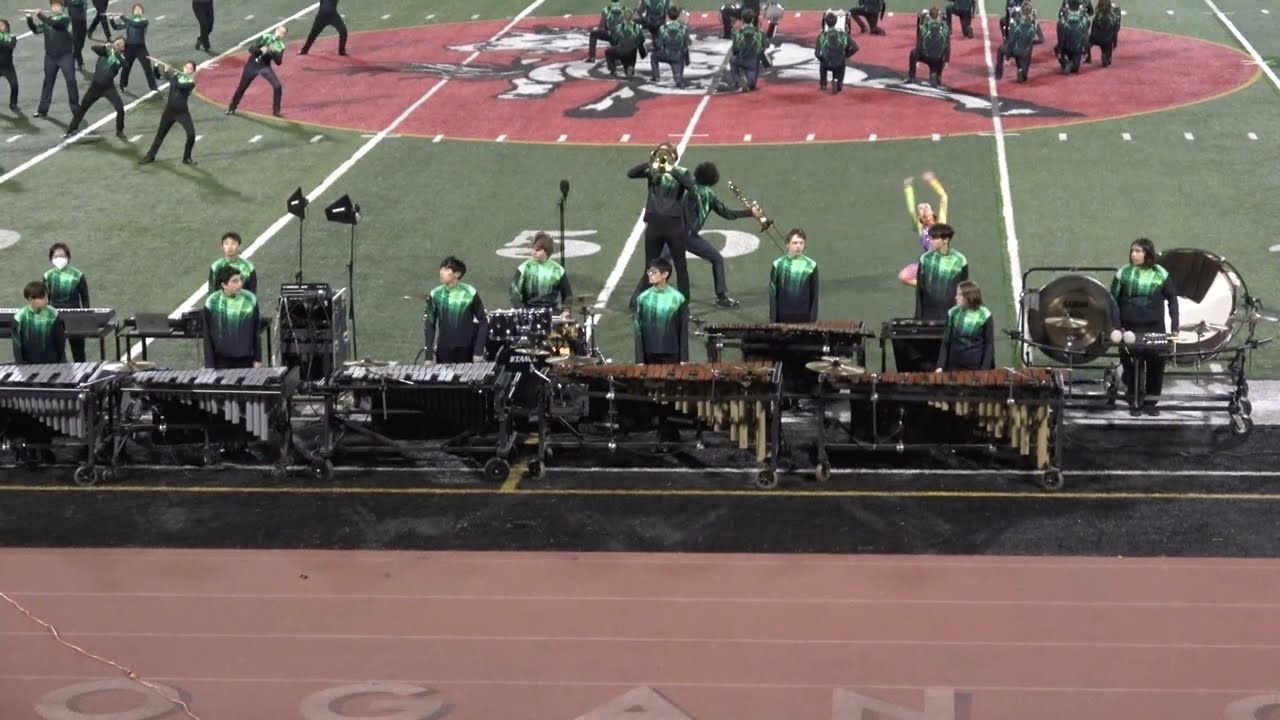 Castro Valley Marching Band and Guard at 2024 WBA Regional Championships