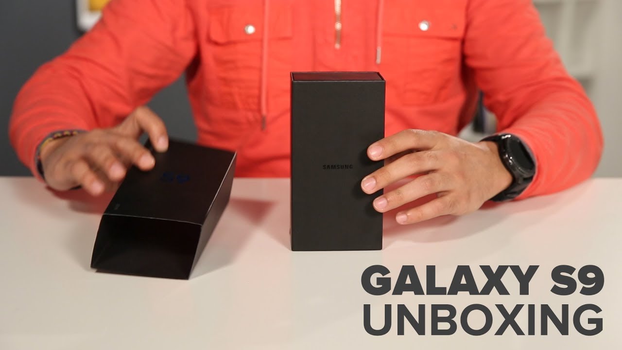Unboxing: Samsung Galaxy S9