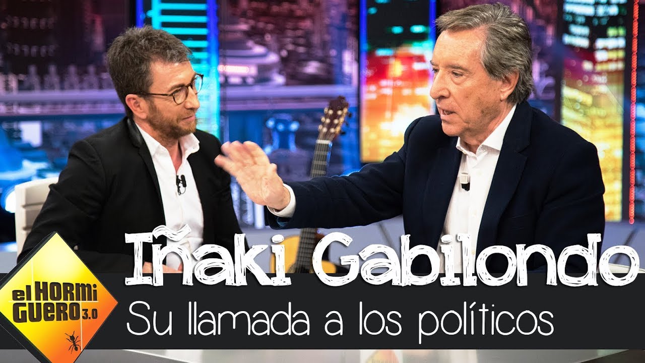 Iñaki Gabilondo llama a los políticos a hacer 