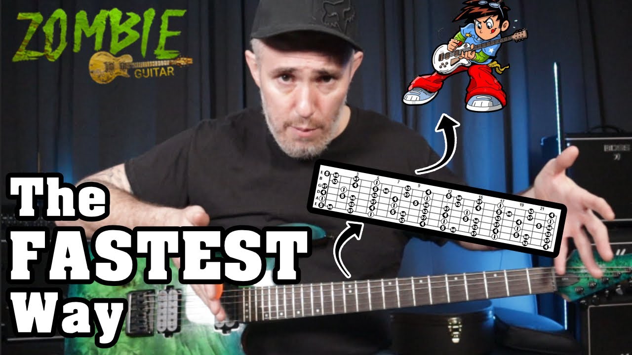 The FASTEST Way to Learn the Fretboard!!