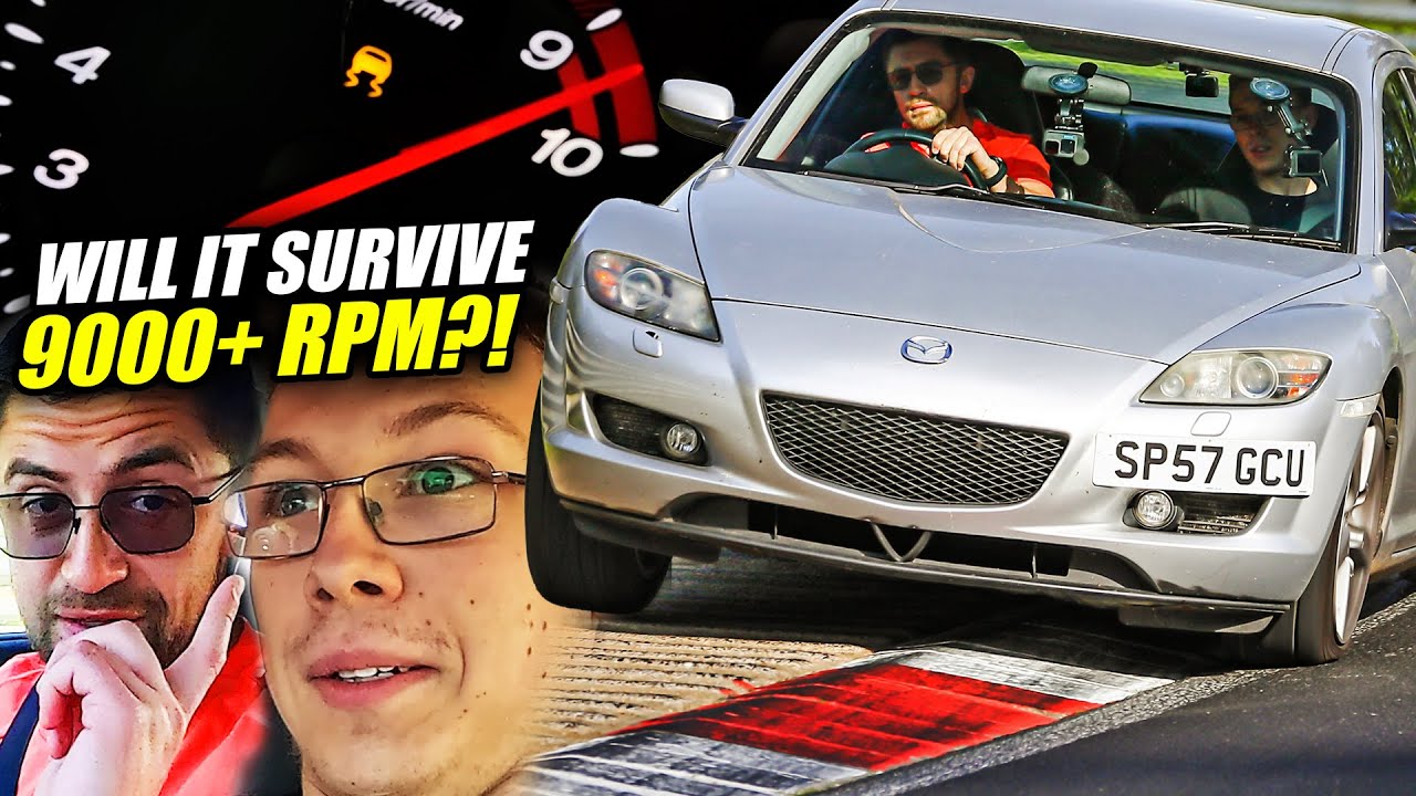 Will AutoAlex Mazda RX-8 SURVIVE 9000+ RPM?! // Nürburgring