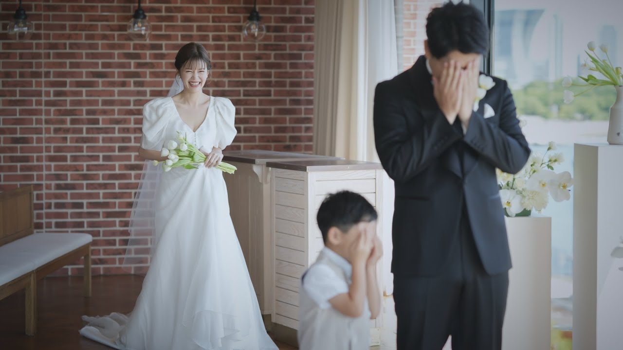 【涙溢れる結婚式】あなたがいたから、今の自分がいる　BAYSIDE GEIHINKAN VERANDA minatomirai　T&G
