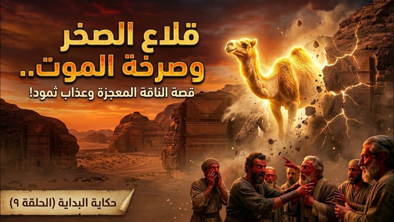 قصة الناقة المعجزة وعذاب ثمود! | حكاية البداية الحلقة 9
