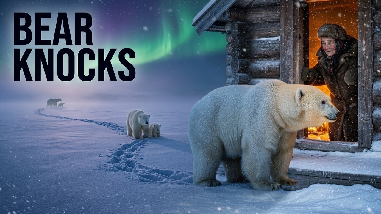 A Wild Bear Knocked at -71°C. What the 80-Year-Old Woman Did Next | Silent Film