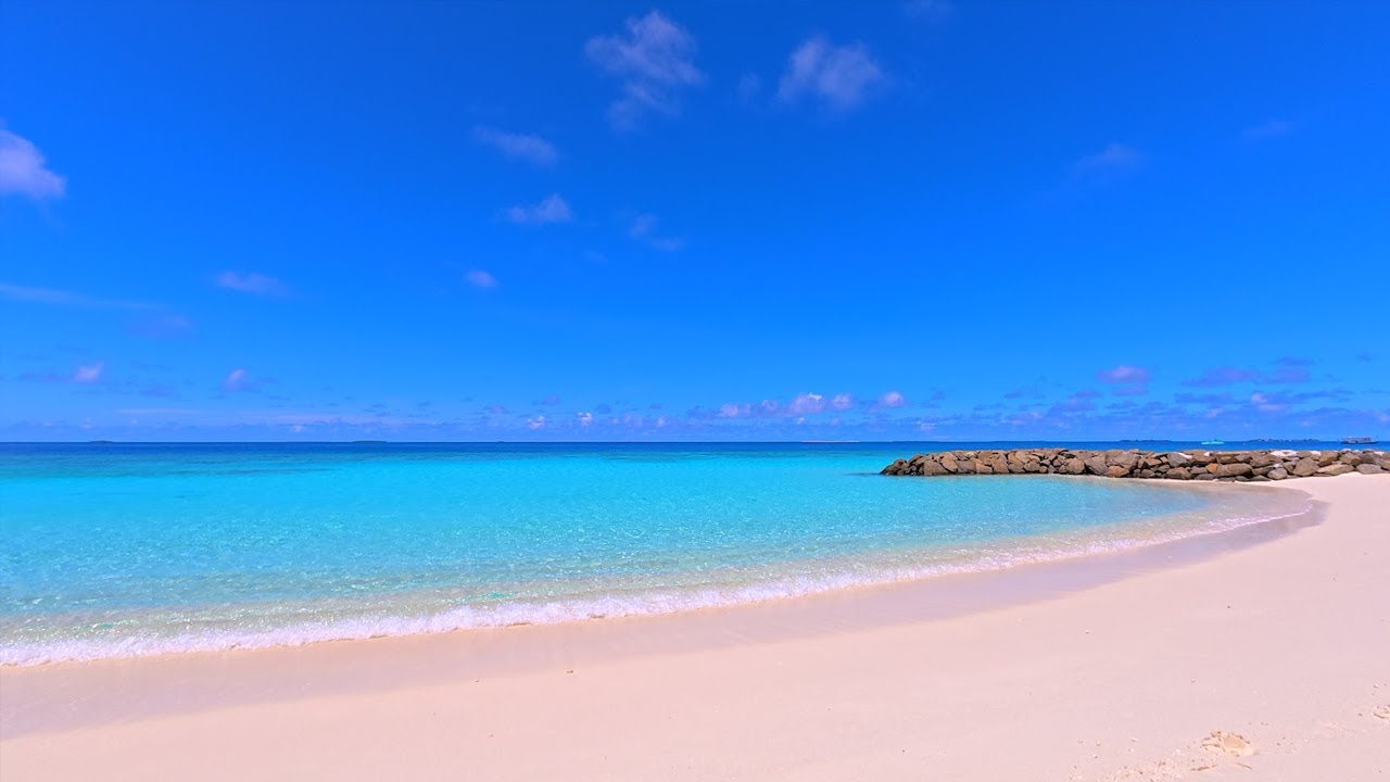 Paradise Found: Ocean and Wild Beach! Maldives 4K ULTRA HD