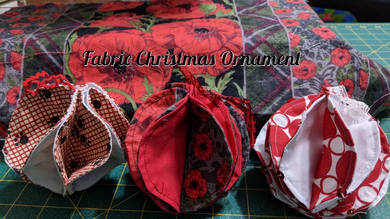 Fabric Christmas Ornament