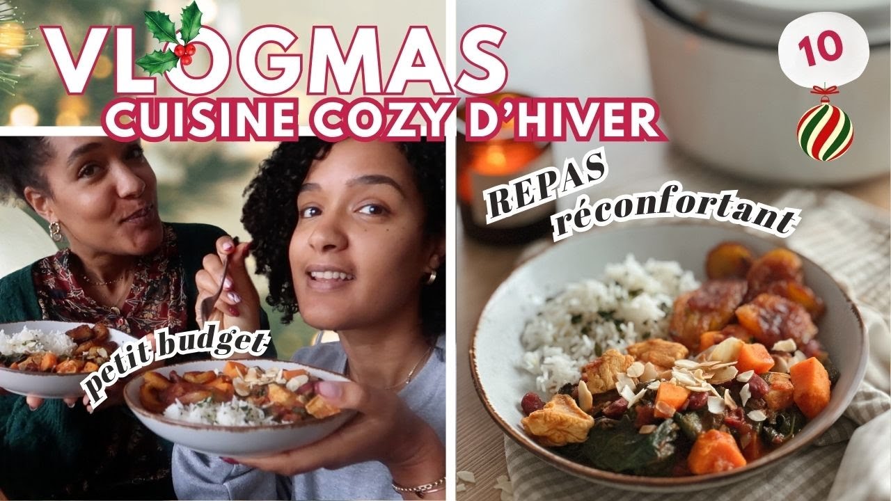 VLOGMAS #10 | 🍠  On Cuisine Une Recette D'hiver Trouvée Dans Un Magazine Bien-être |