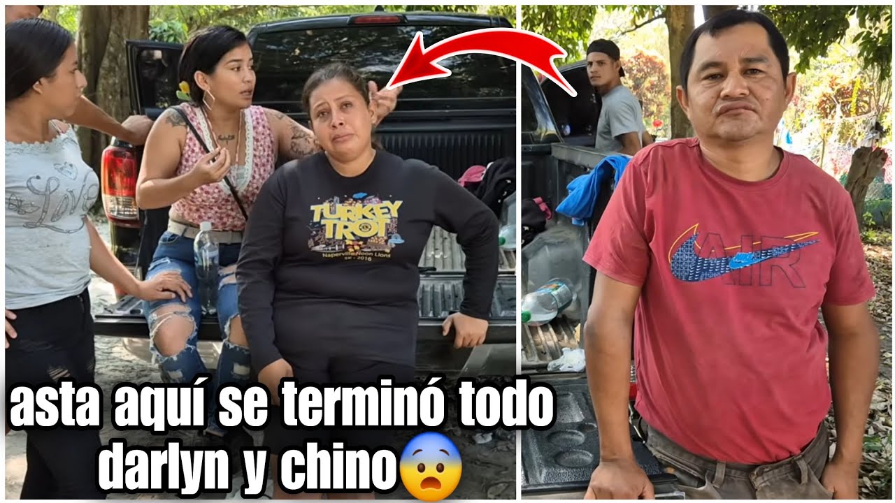 Chino hizo llorar a Darlyn/yo ya no te quiero en mi vida le dijo a darlyn