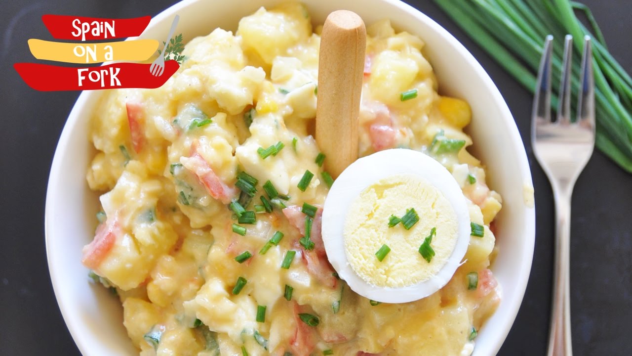 Ensaladilla Rusa - Spanish Potato Salad Recipe