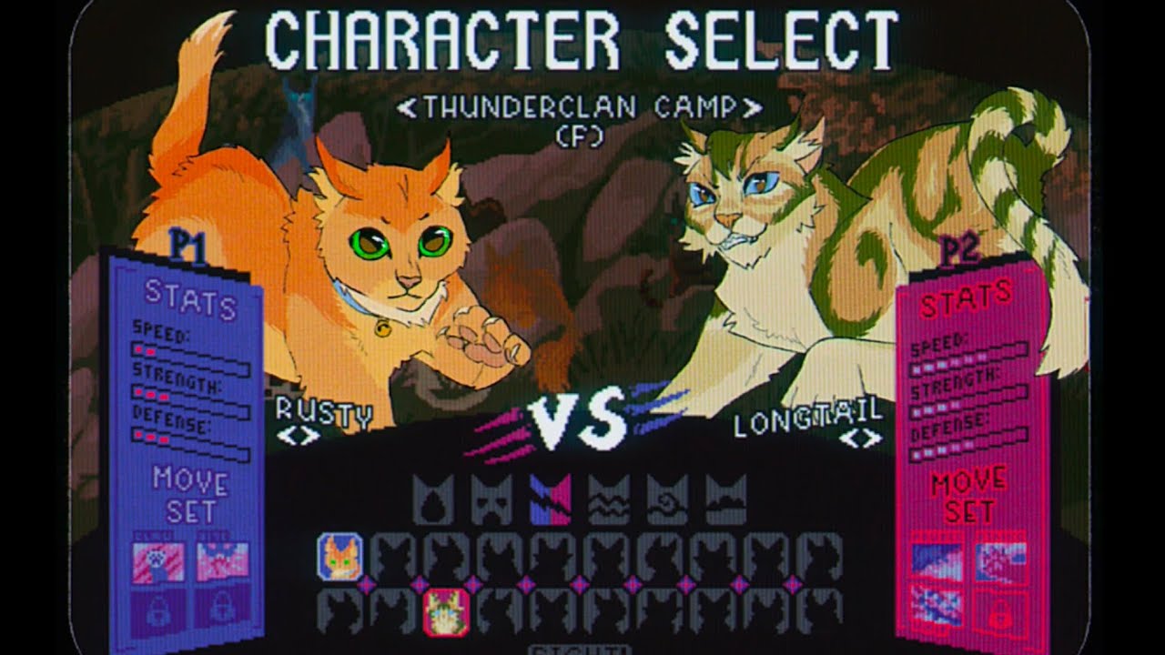 CHOOSE YOUR CHARACTER - warrior cats animation meme
