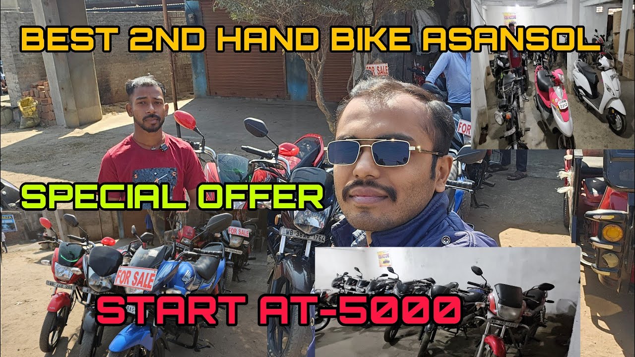 BEST 2nd HAND BIKE MARKET IN ASANSOL #KHAN MOTOR