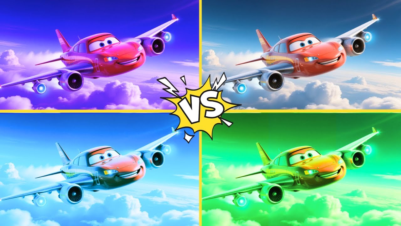 MCQUEEN AIRPLANE - TILES HOP EDM RUSH #102