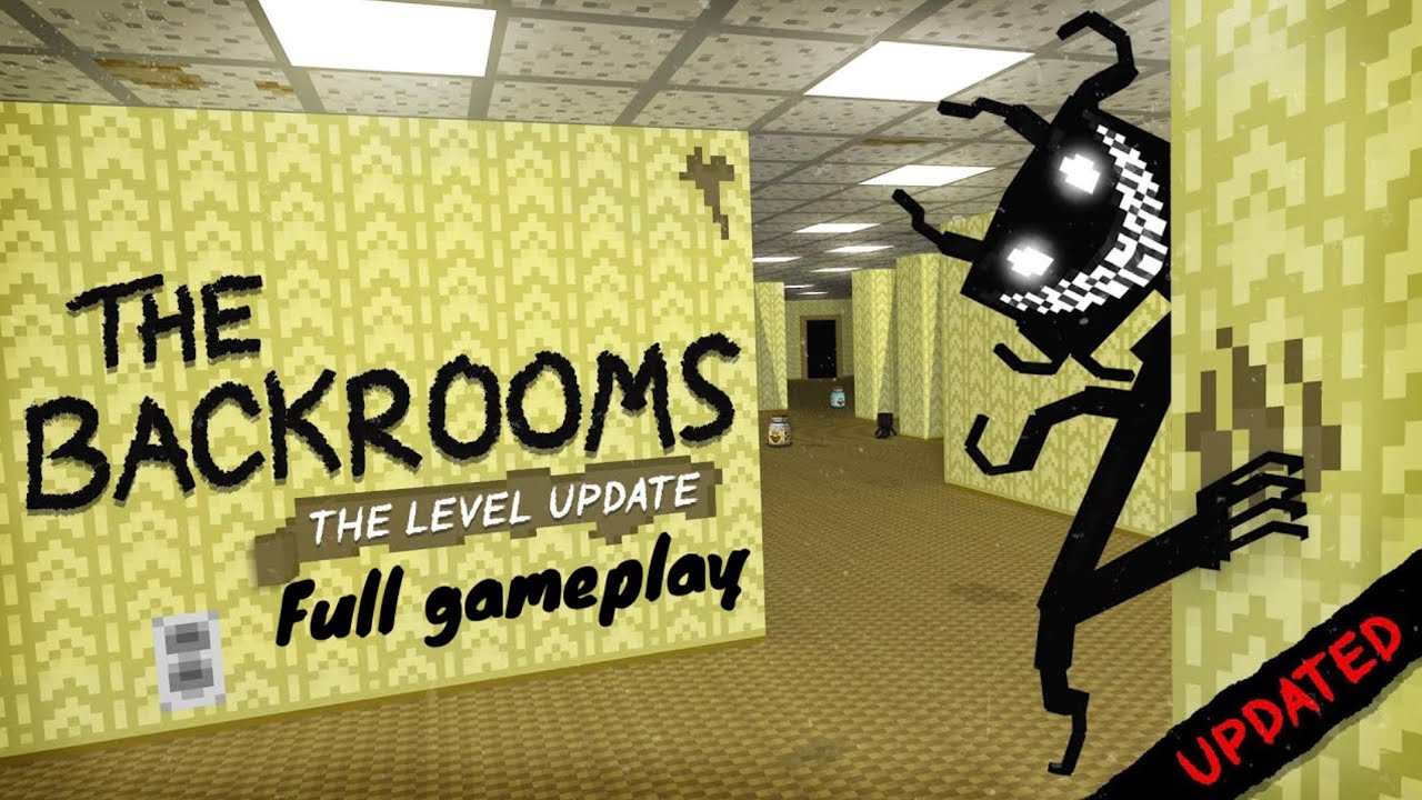 The Backrooms level update (MINECRAFT) “full gameplay”