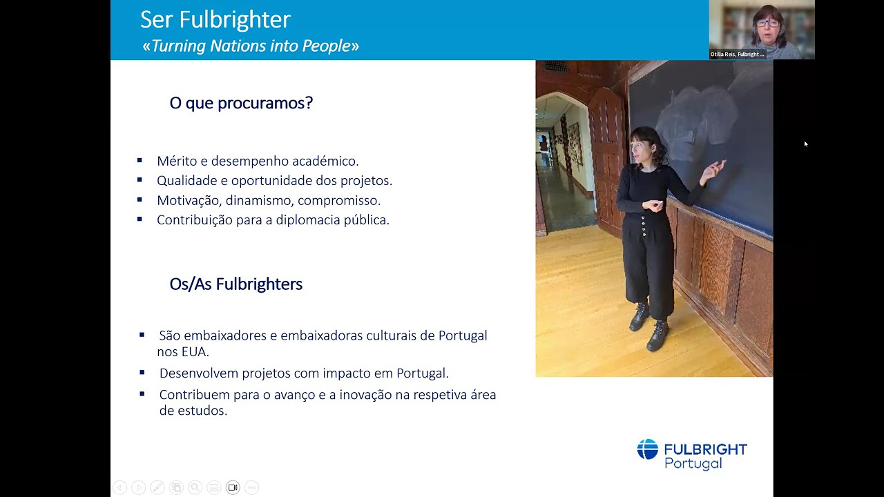 Sessão de Informação - Bolsa Fulbright para Investigação com o apoio da ARDITI