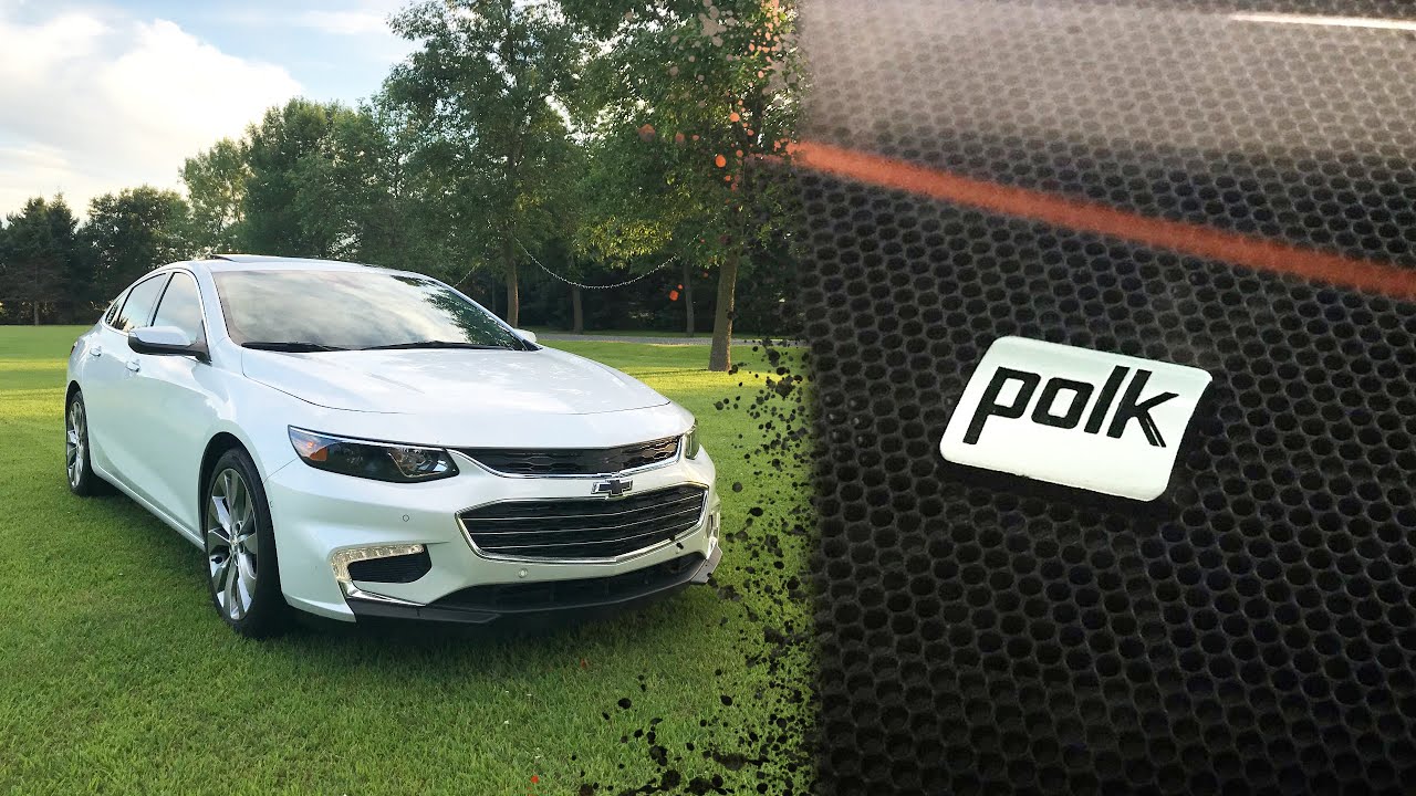 Замена задних динамиков в Chevrolet Malibu 2.0T 2017 года выпуска.