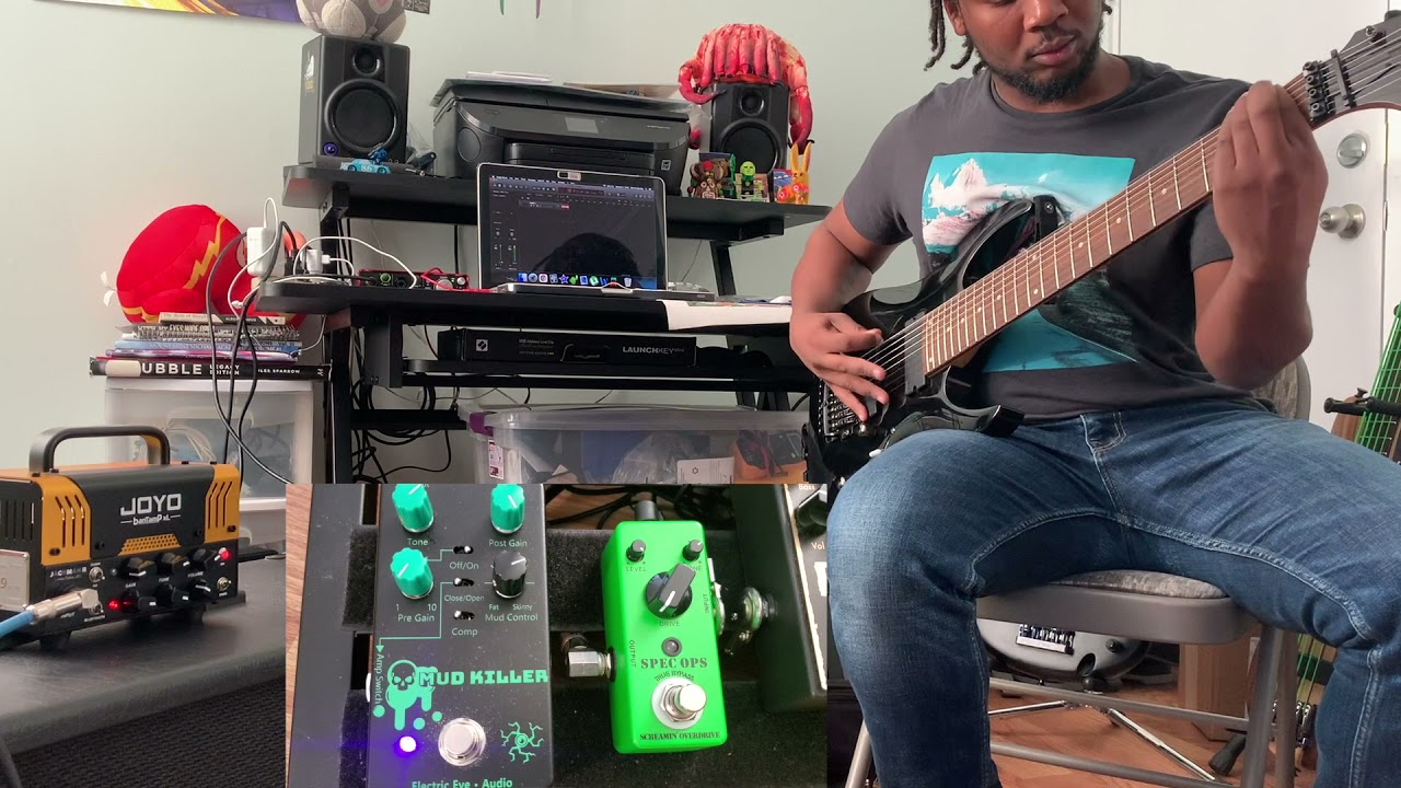 Electric Eye Mud Killer vs Spec Ops Screamin' Overdrive (Ibanez Tube Screamer Clone)!!!