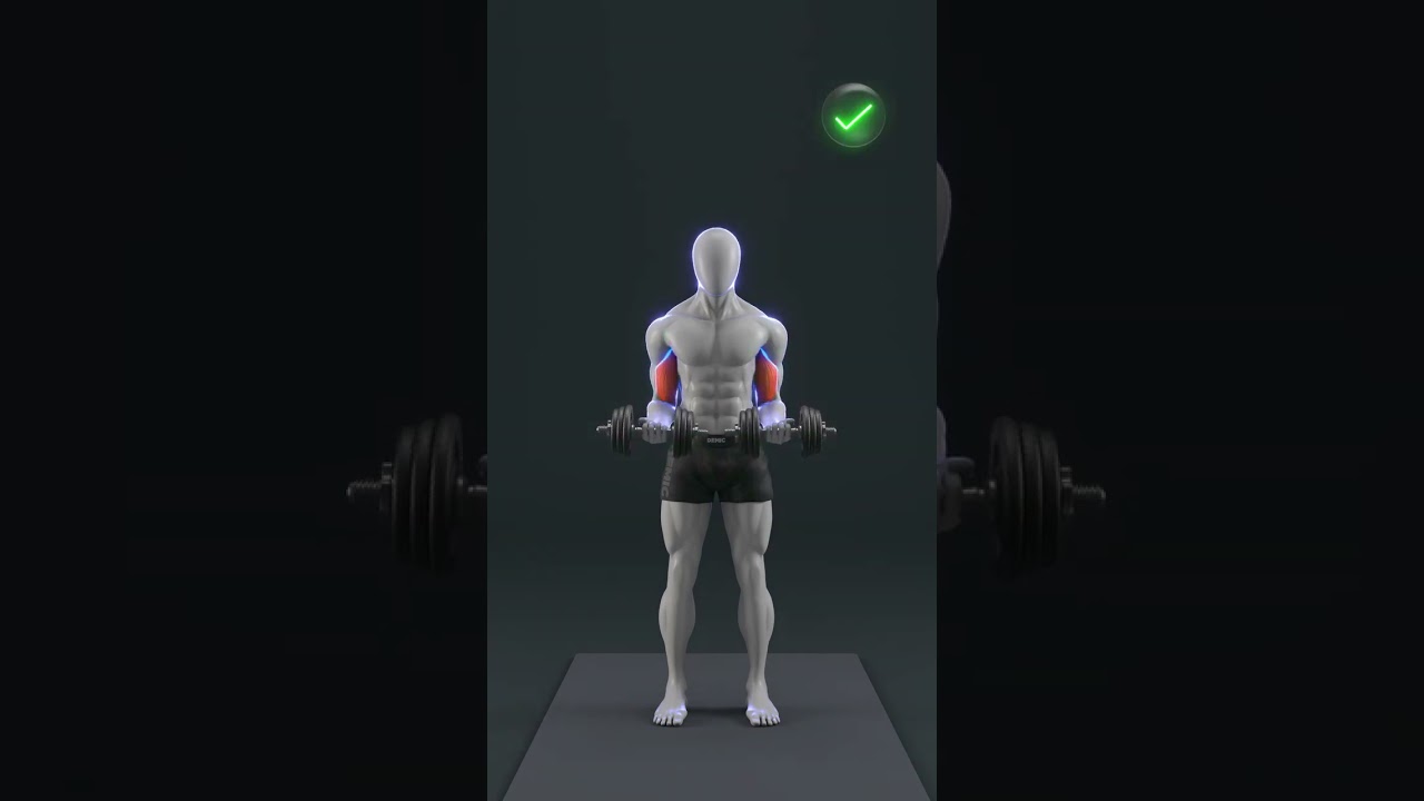 biceps curls perfect form 