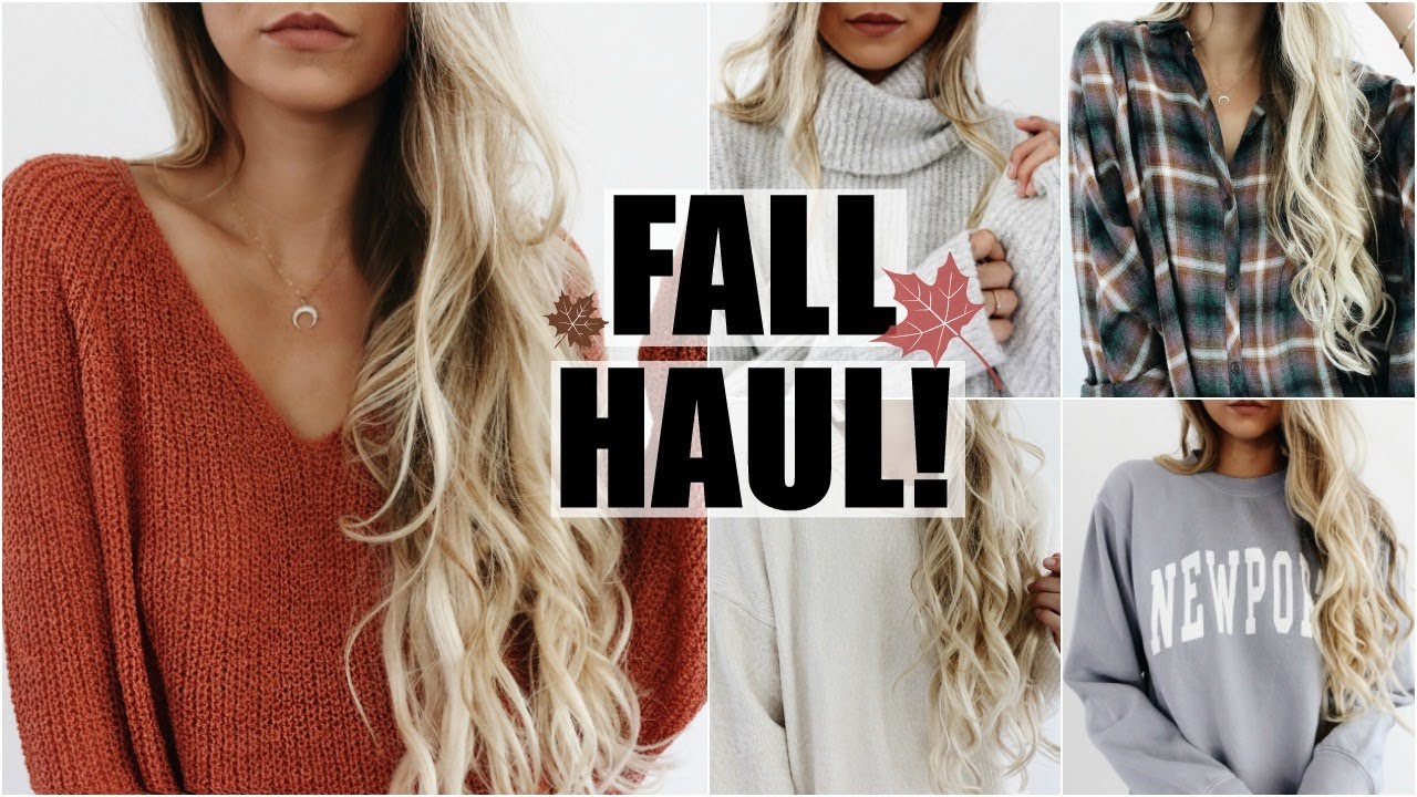 Huge Fall Try On Haul! // 2017
