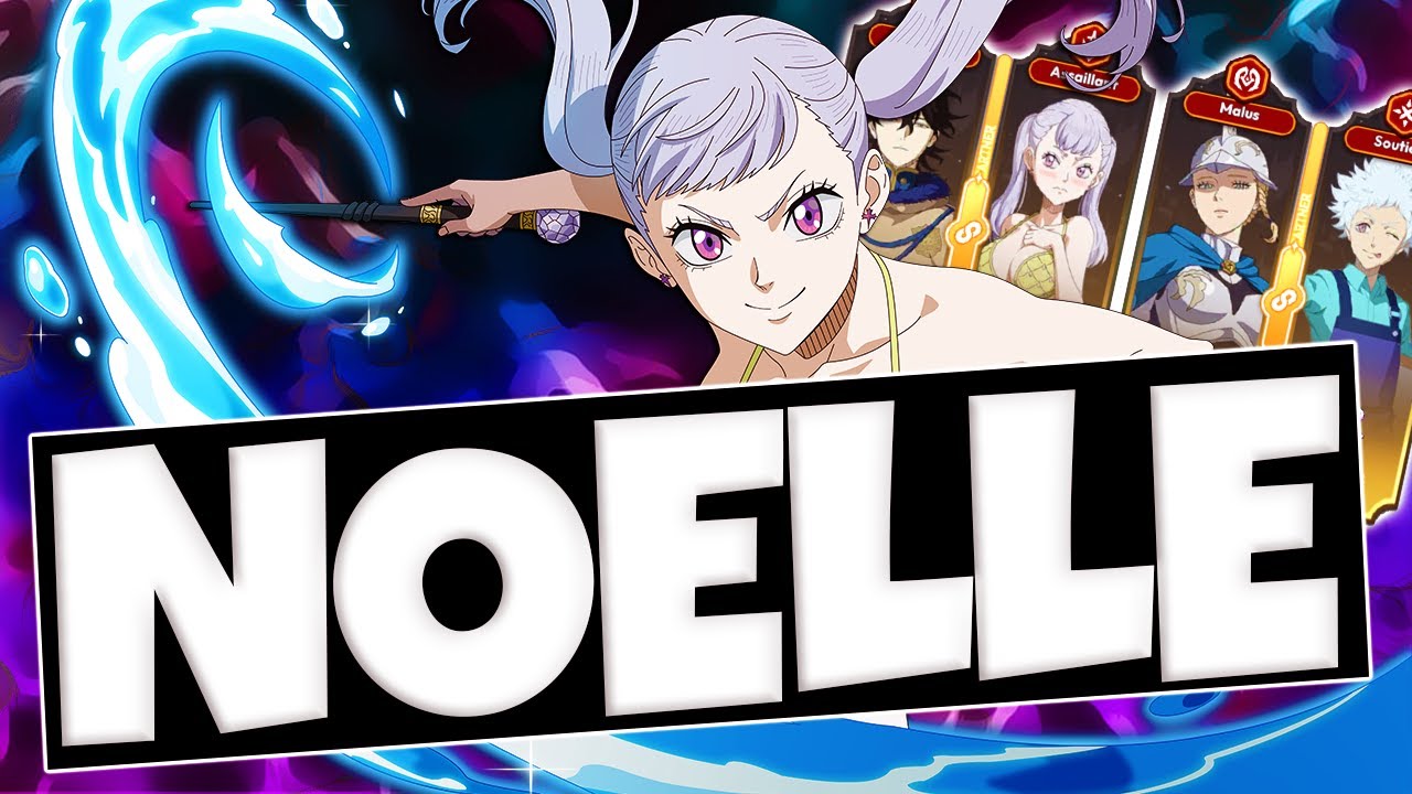 ELLE TAPE 6 FOIS TOUR 1 ?! TEAM NOELLE ROUGE BROKEN - BLACK CLOVER MOBILE