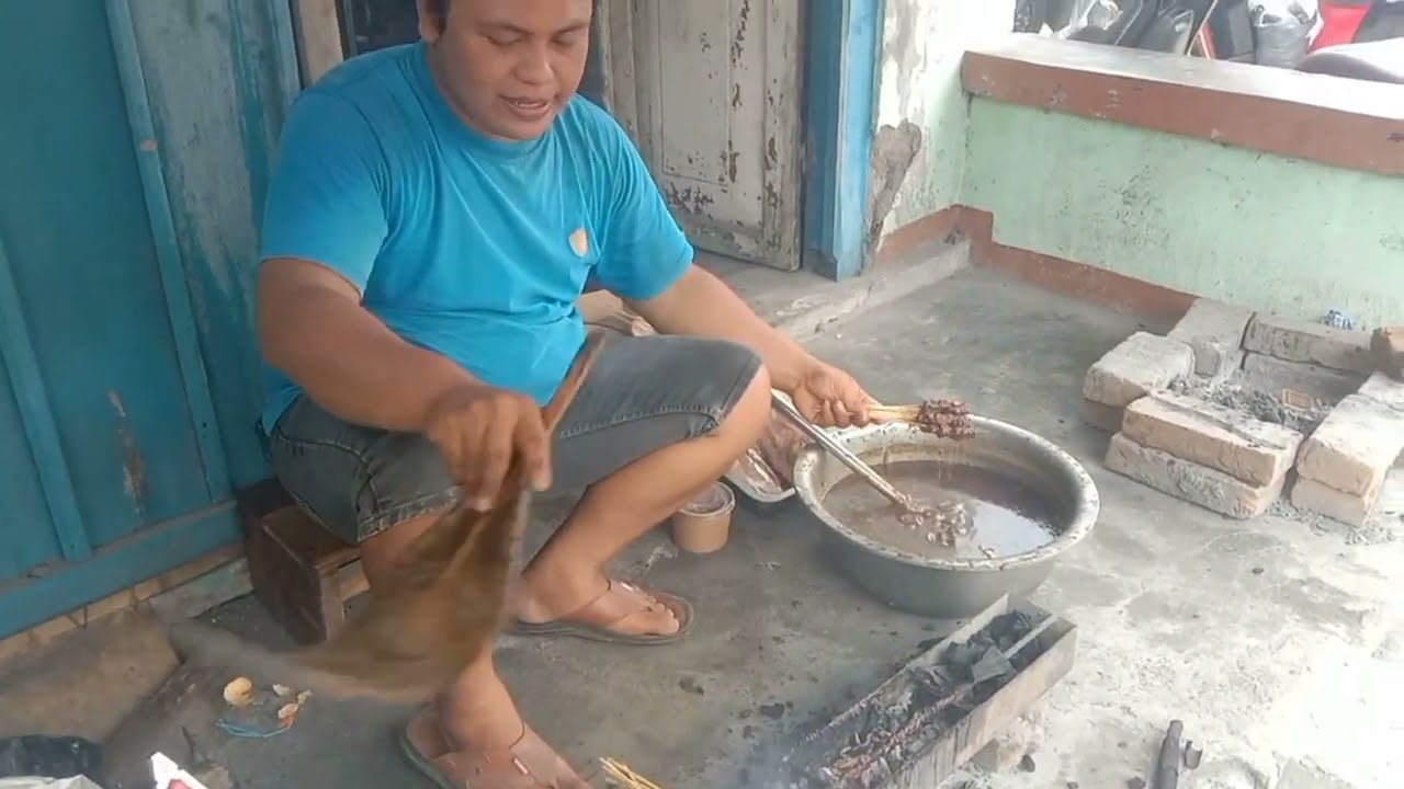 SATE KAMBING PAKNO KARANGAN BALONG 10RB