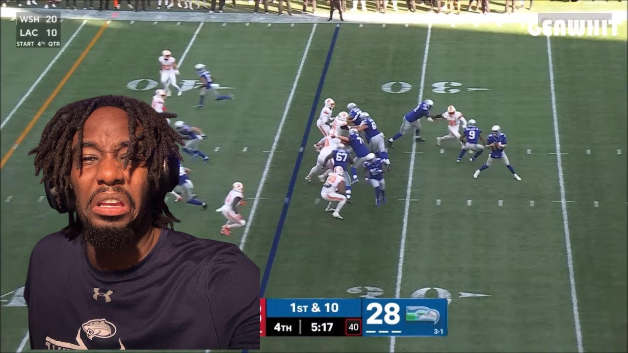 WATCHING SAM DARNOLD(J.S.N. QB) HIGHLIGHTS UNTIL IM IMPRESSED....