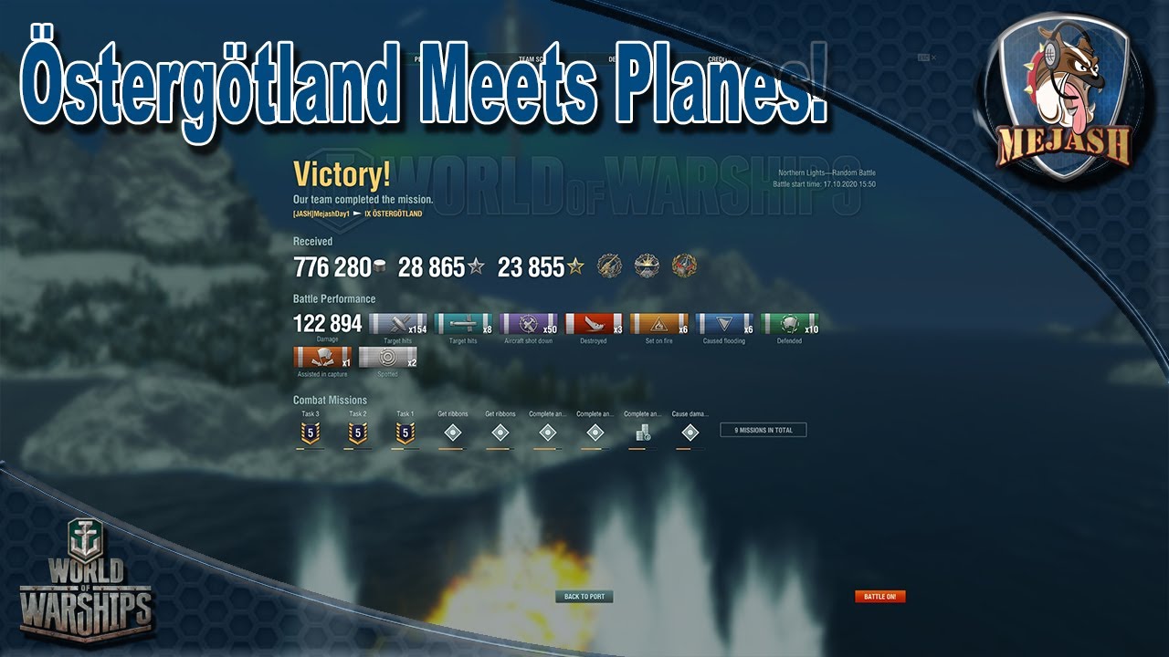 Östergötland Meets Planes - World of Warships