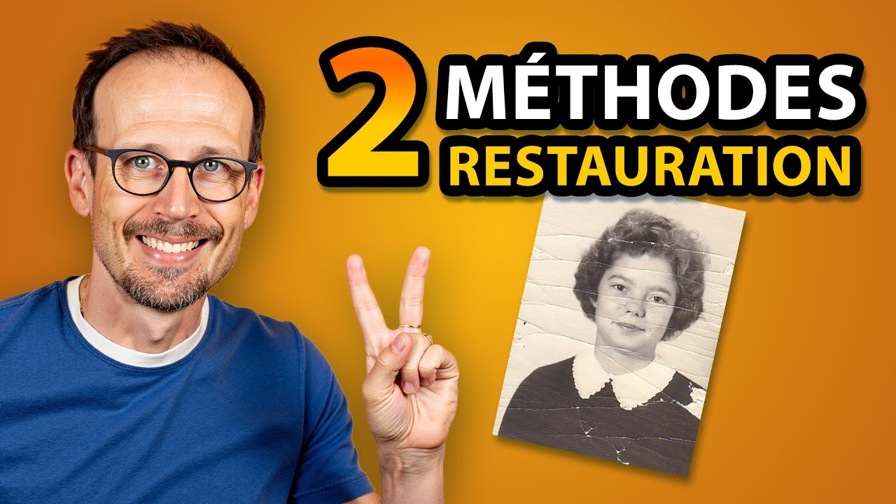 Découvrez deux façons pour restaurer une photo ancienne dans Photoshop