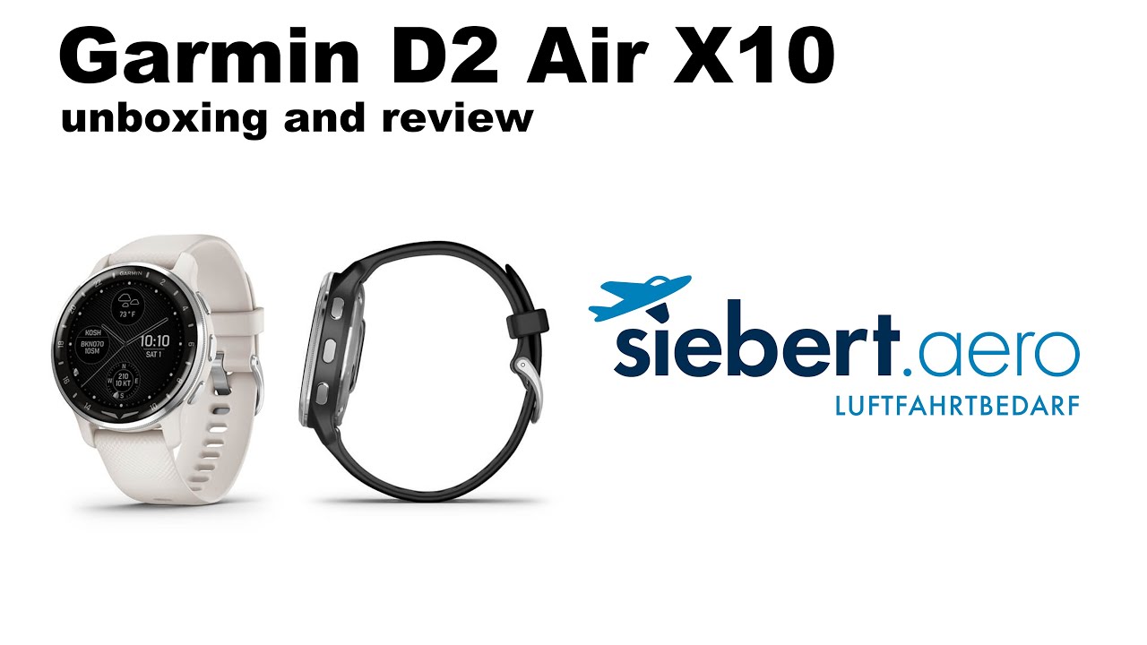 Garmin D2 Air X10 | Unboxing and Review - Deutsch