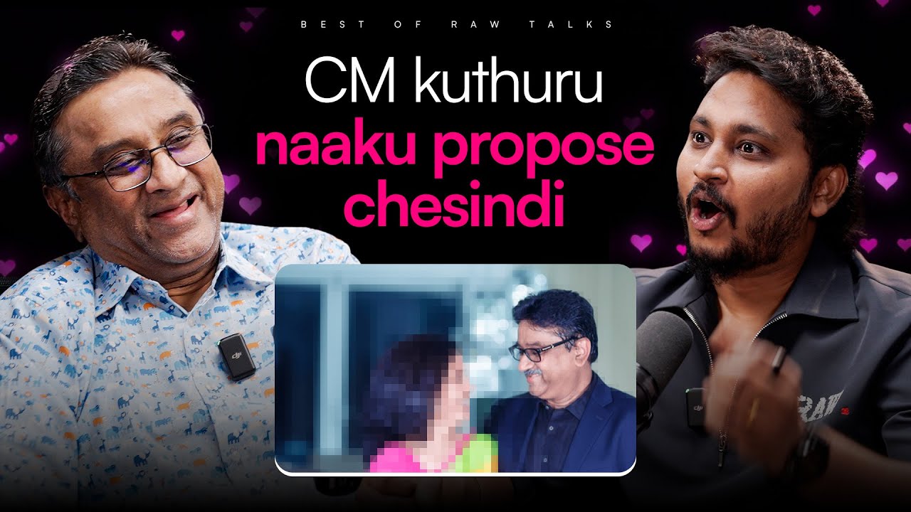 CRAZYYY LOVE STORYY 😂❤️| #rawtalksclips #shorts #telugushorts #telugupodcasts