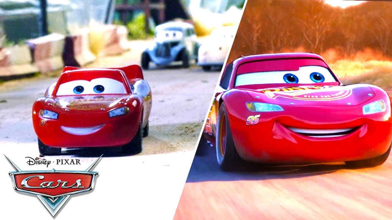 Cruz Ramirez Beats Lightning McQueen in a Race | SIDE BY SIDE VIDEO | Pixar Cars | @disneyjr