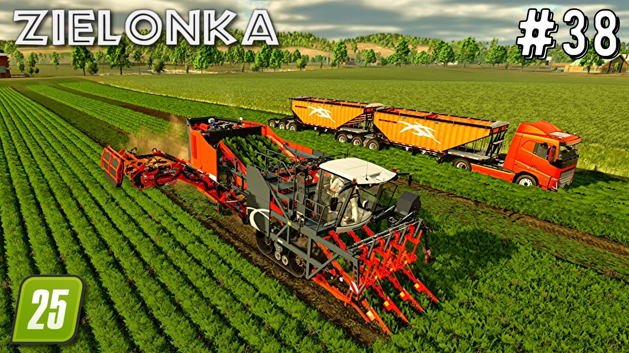 farming Simulator 25 Zielonka Map Timelapse Ep #38 Mega Farm fs25 gameplay