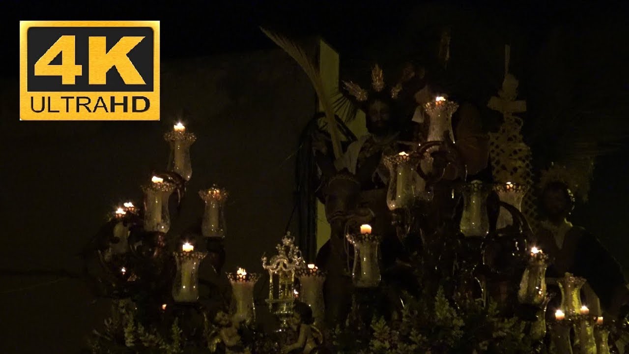[4K] Entrada Misterio Borriquita - Domingo de Ramos Dos Hermanas 2018