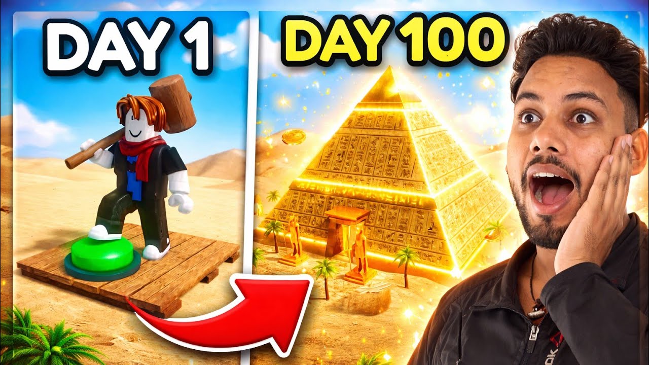 Roblox Pyramid Tycoon (Day 1 to 100!)