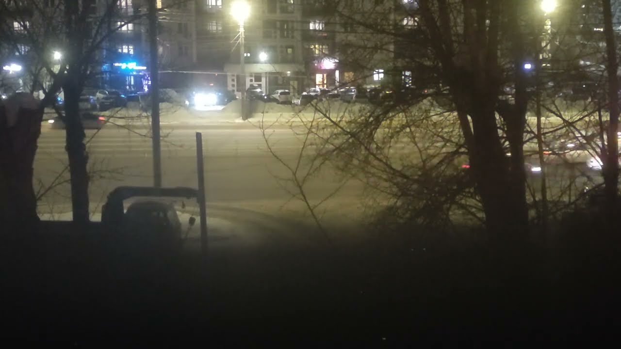 Traffic on the streets  03 #traffic #transport #automobile #winter #snow