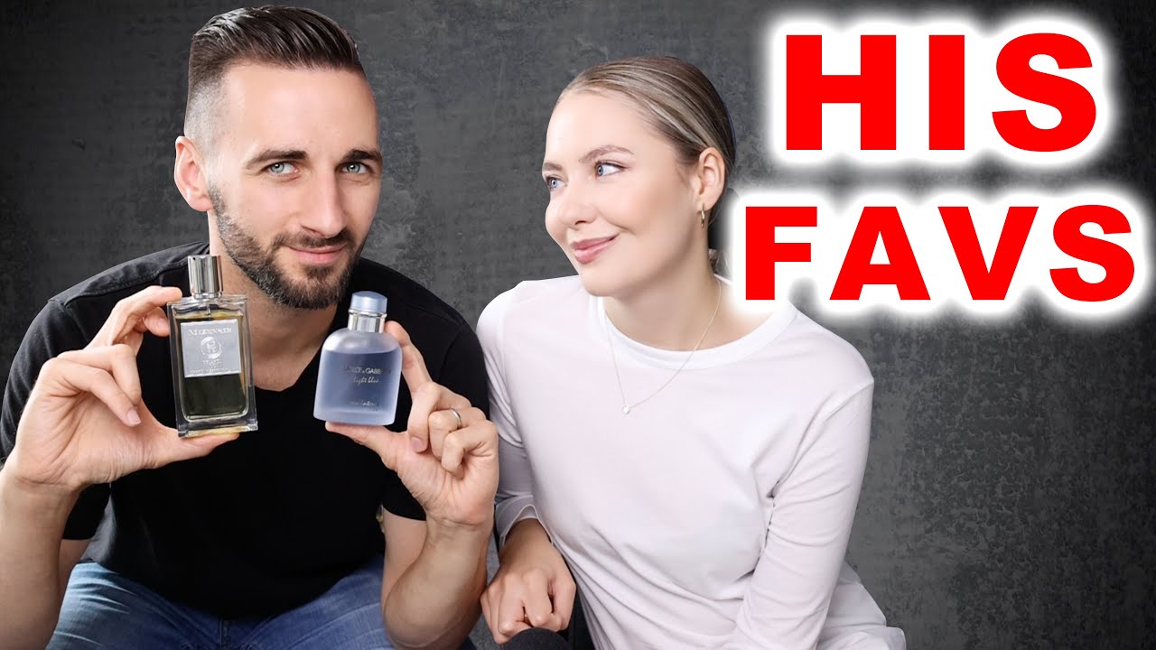 MY HUSBAND'S 6 MOST WORN COLOGNES