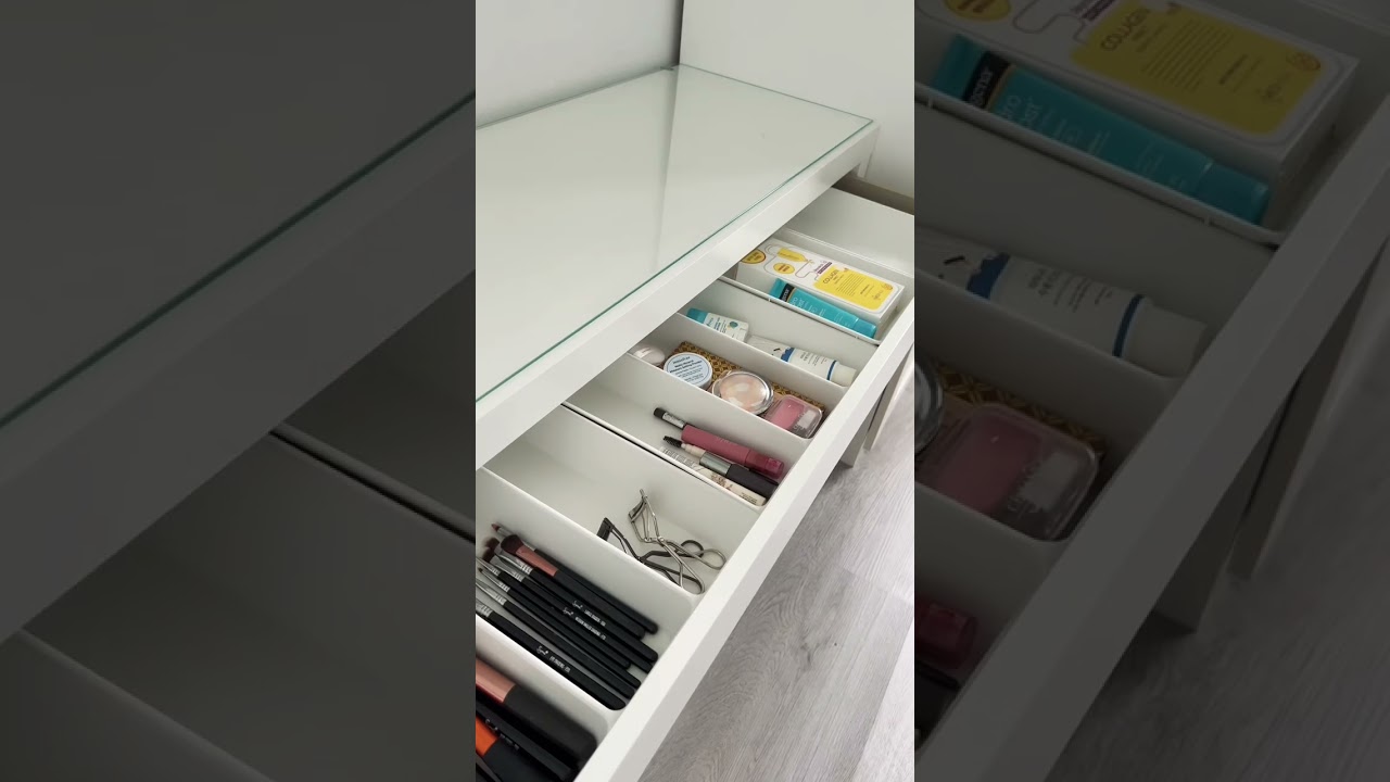 organising ikea malm dresser #ikea #ikeastore