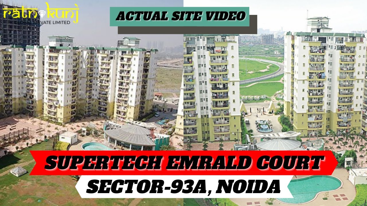 Supertech Emerald Court |☎️ 8130084691 |  Sector-93, Noida | ₹ 80 Lacs Onwards |