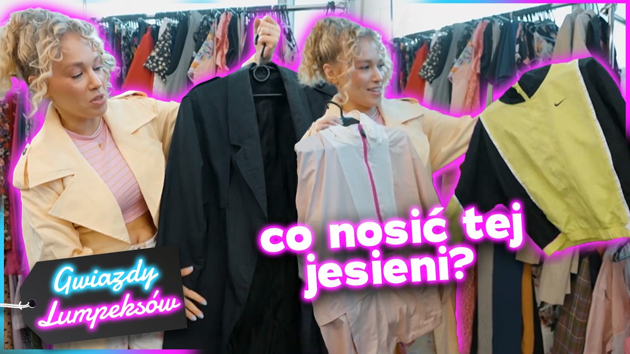 TRENCZE, KURTKI ORTALIONOWE ... 🧥 ZNAJDŹ TRENDY NA JESIEŃ TANIEJ W LUMPEKSIE❗| Gwiazdy lumpeks&oacute;w