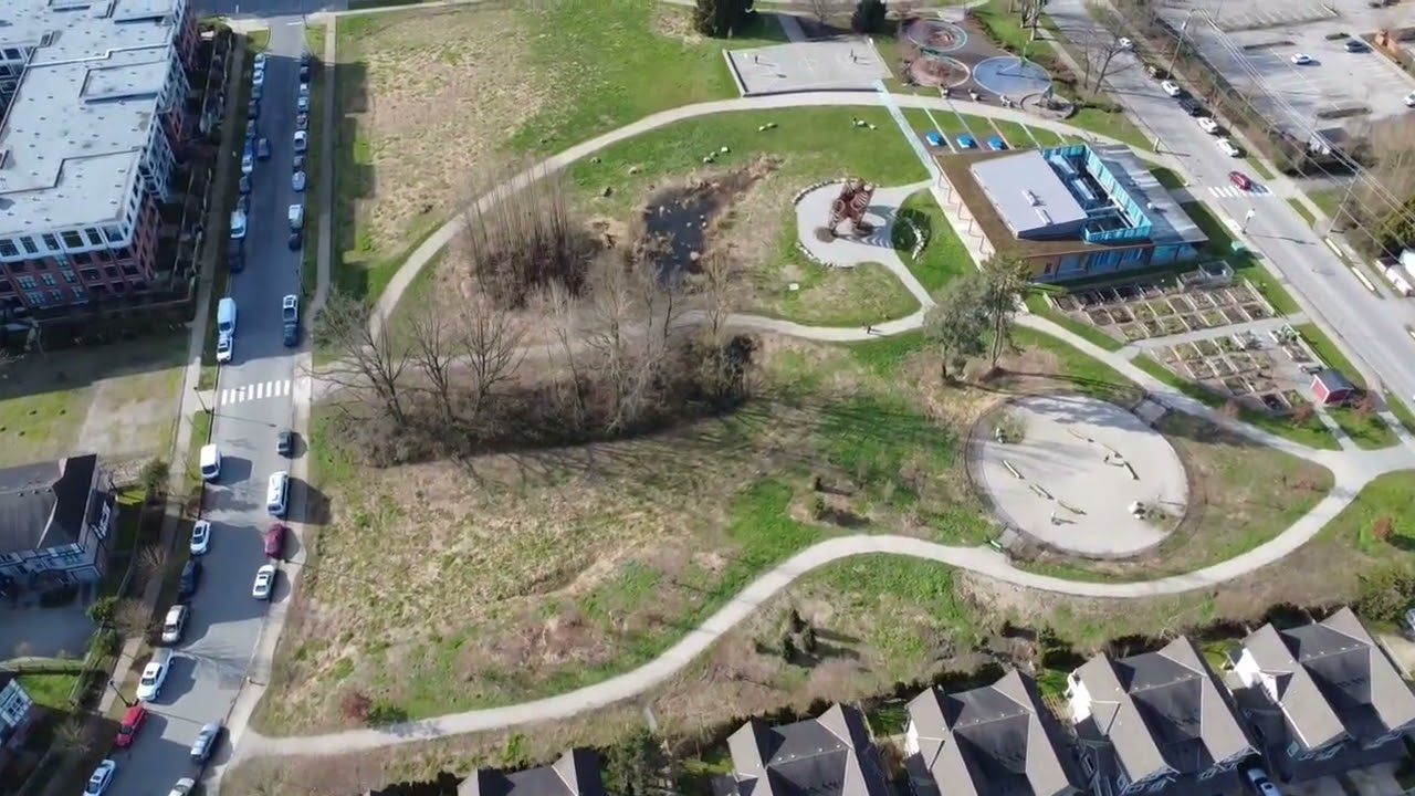 Odlin Neighbourhood park #djimini4k #djidrone #vancouver #richmondbc #drone 