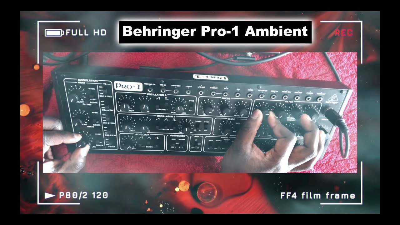 Dystopia - Behringer Pro 1 - Ambient Relaxating Jam