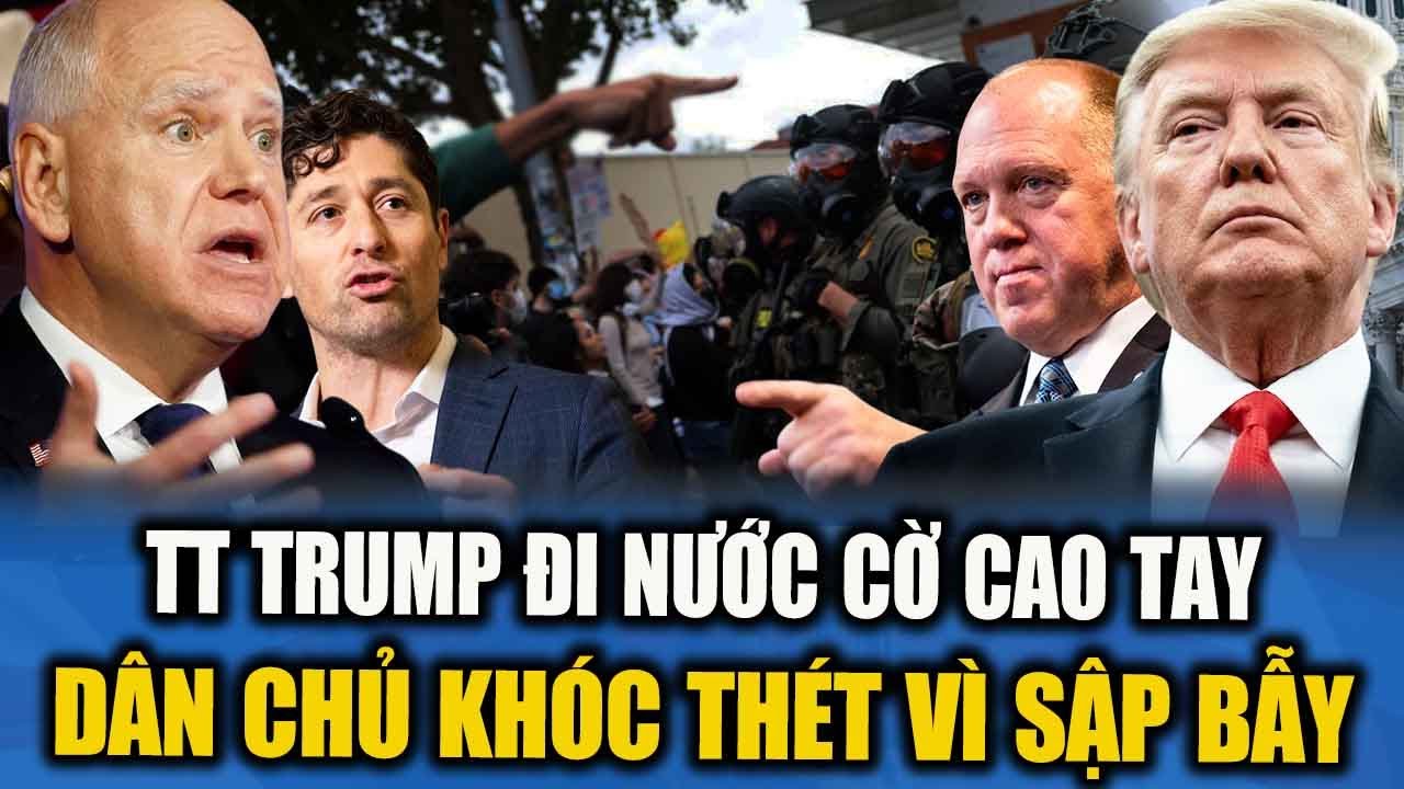 TT TRUMP ĐI NƯỚC CỜ CAO TAY! ICE NGỒI CHƠI CŨNG BẮT ĐƯỢC HÀNG NGÀN TÊN TỘI PHẠM NHẬP CƯ LẬU