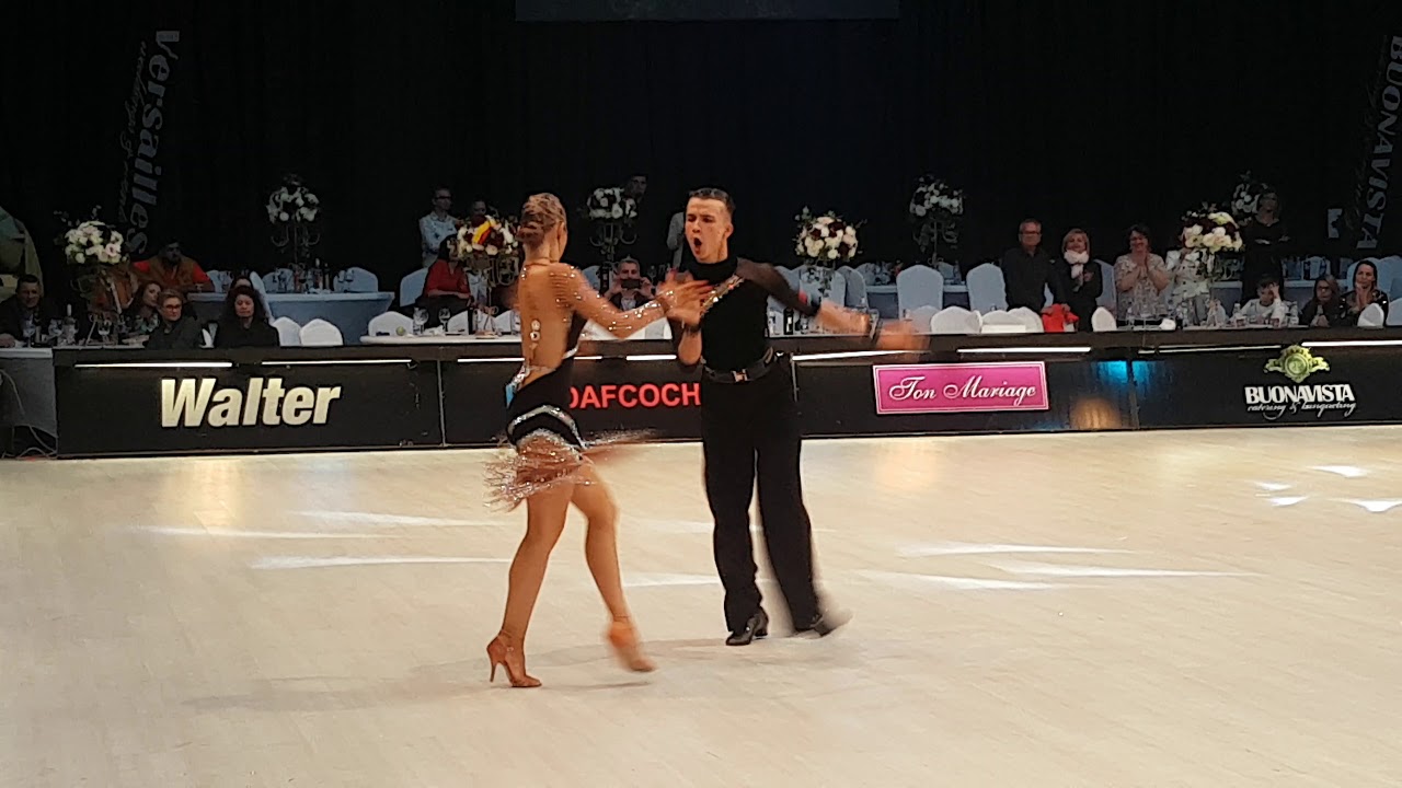 Kurbatov Kirill - Revel-Muroz Alexandra. Sibiu, Romania. 02.11.2019 Winners dance.