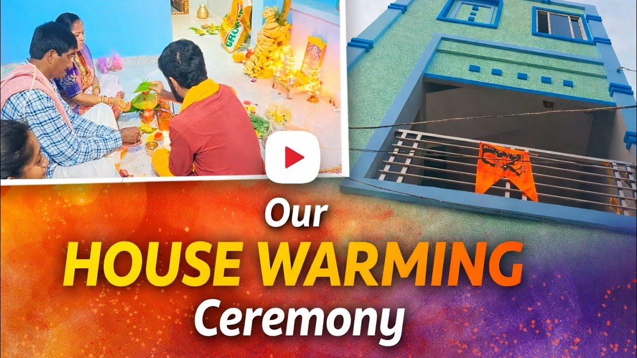 OUR HOUSEWARMING CEREMONY #tekkali 