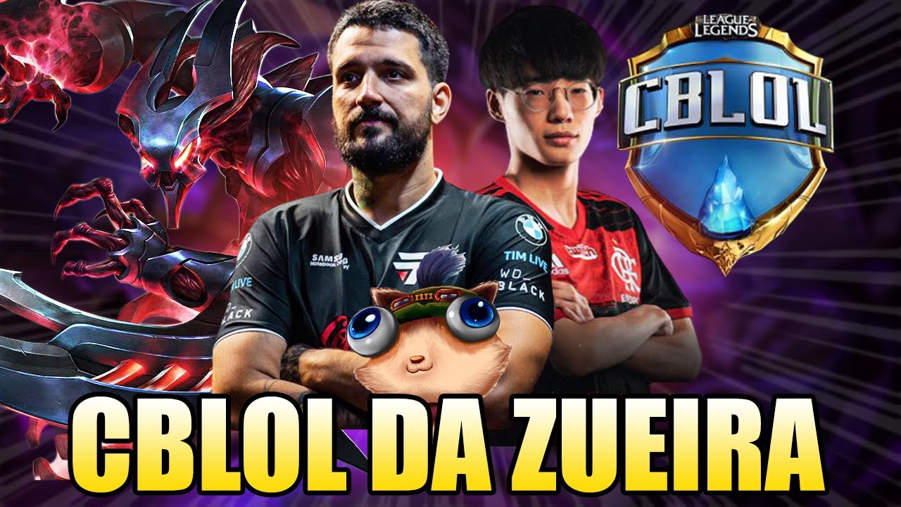 CAÇA AO BRTT E SNIPER COREANO - CBLOL DA ZUEIRA