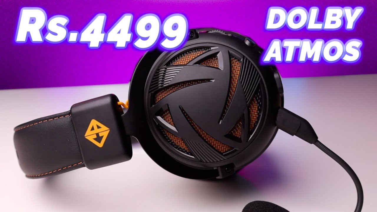 Best BUDGET Headphones with DOLBY ATMOS || Cosmic Byte Neutrino 7.1 Surround Sound