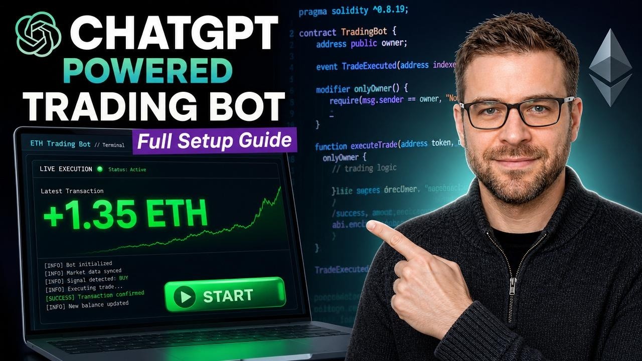 Как я создал торгового ИИ-бота с помощью ChatGPT (код, запуск и реальные результаты)