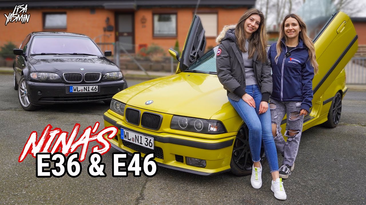 90er Jahre Tuning🔥| Nina’s BMW E36 + E46 | Cargirls | Lisa Yasmin