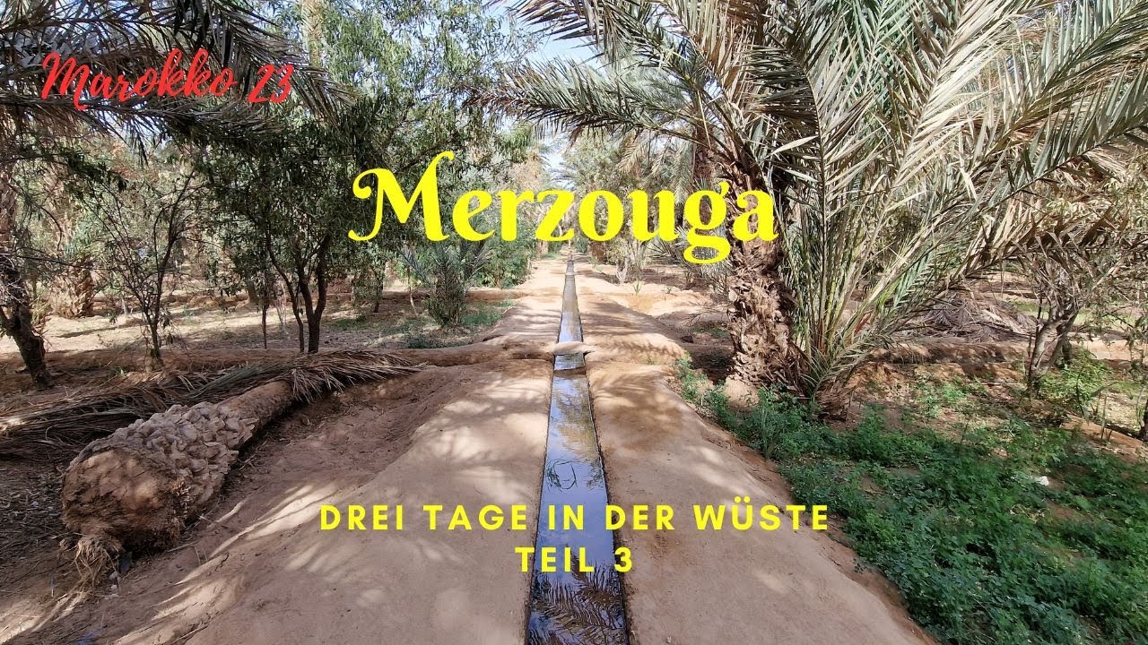 Marokko 23 - 15 - Teil 3 - Schrebergärten, Teppiche und Trommeln in Merzouga