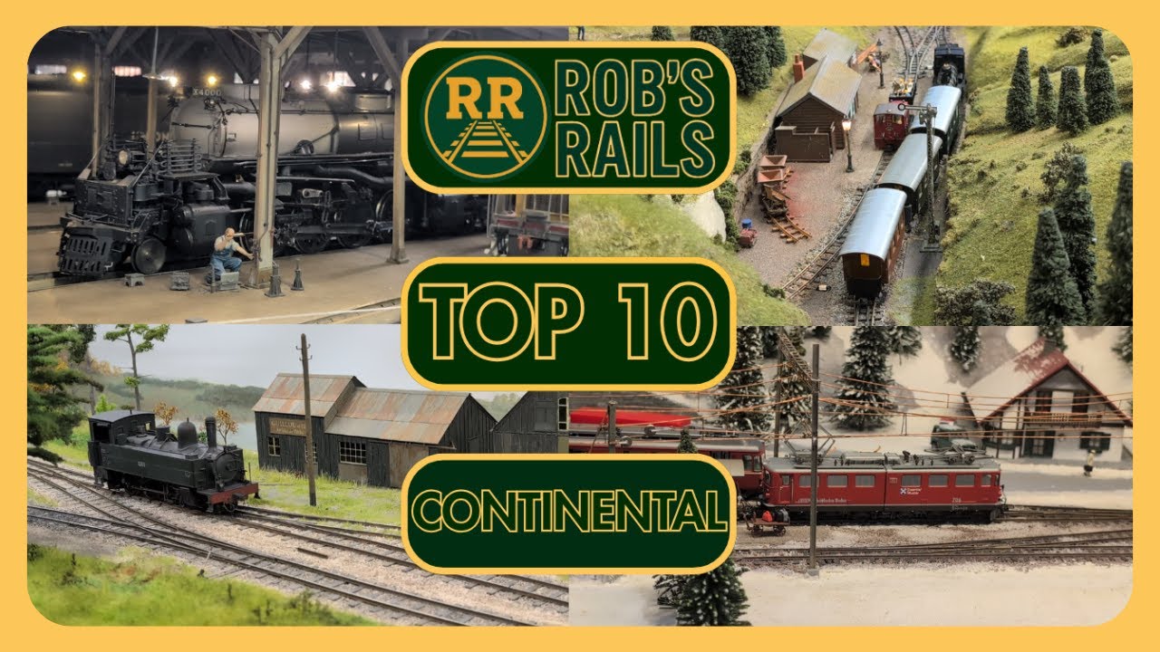 These Are My Top 10 Continental Layouts | Outstanding Model Railways