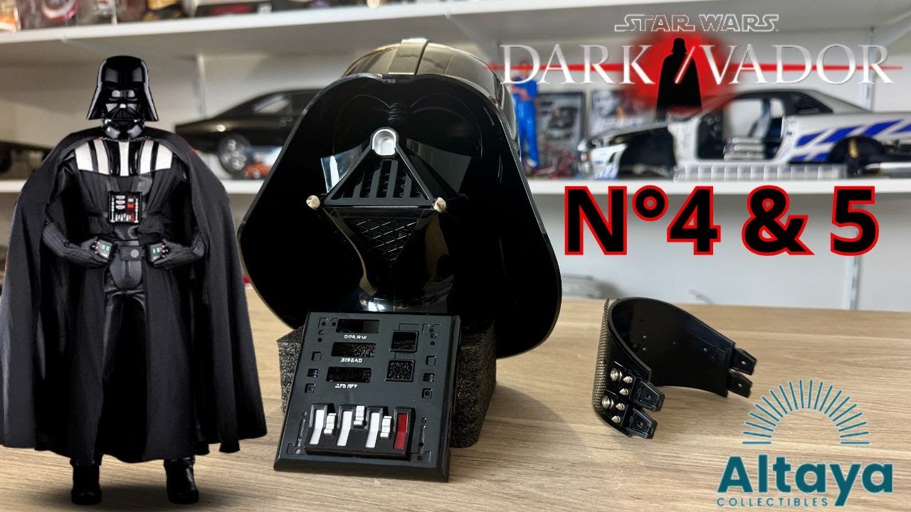 “Dark Vador Altaya - Numéro 4 & 5 : La Construction Continue avec de Nouveaux Détails Épiques !”